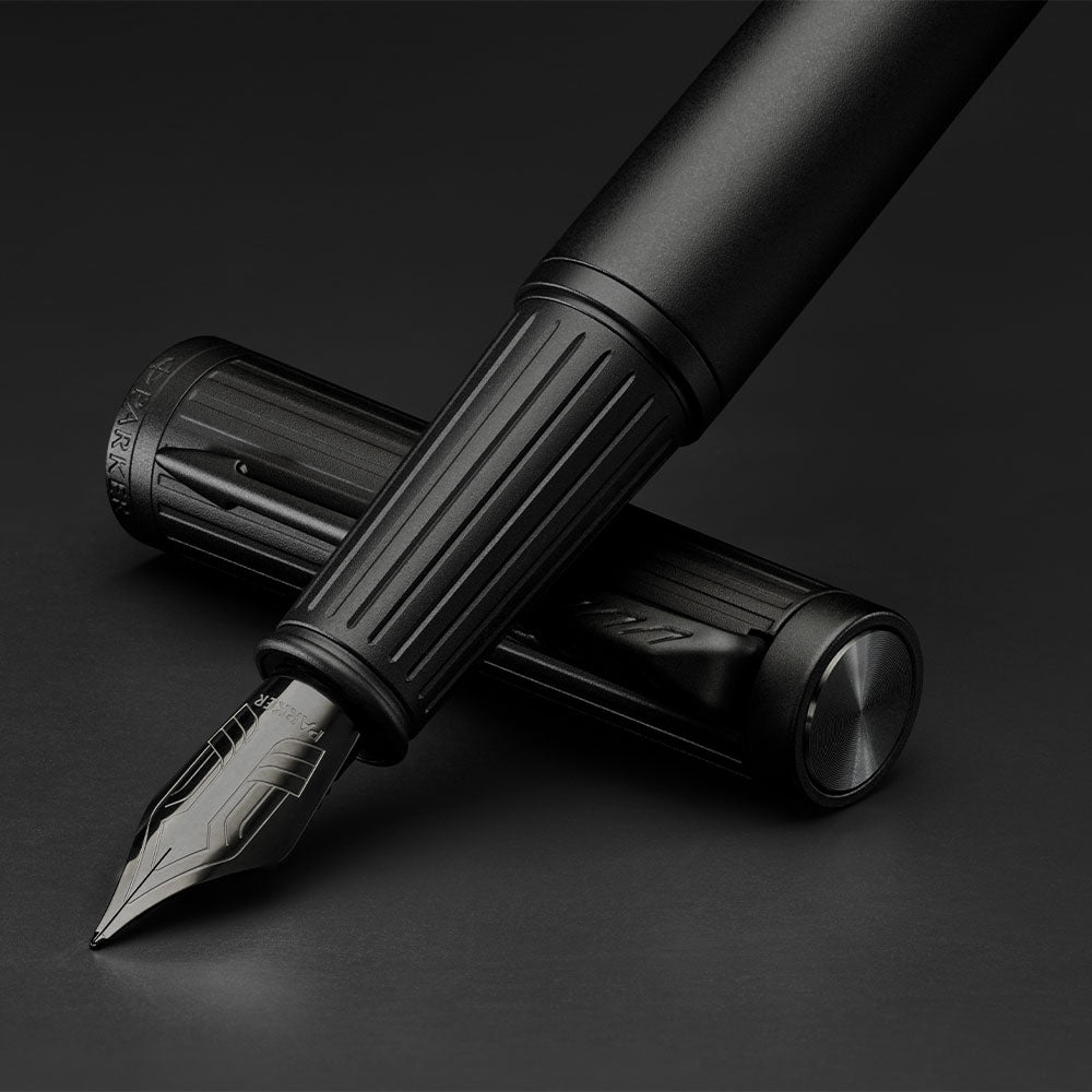 Parker Ingenuity Fountain Pen Black with Black Trim by Parker at Cult Pens