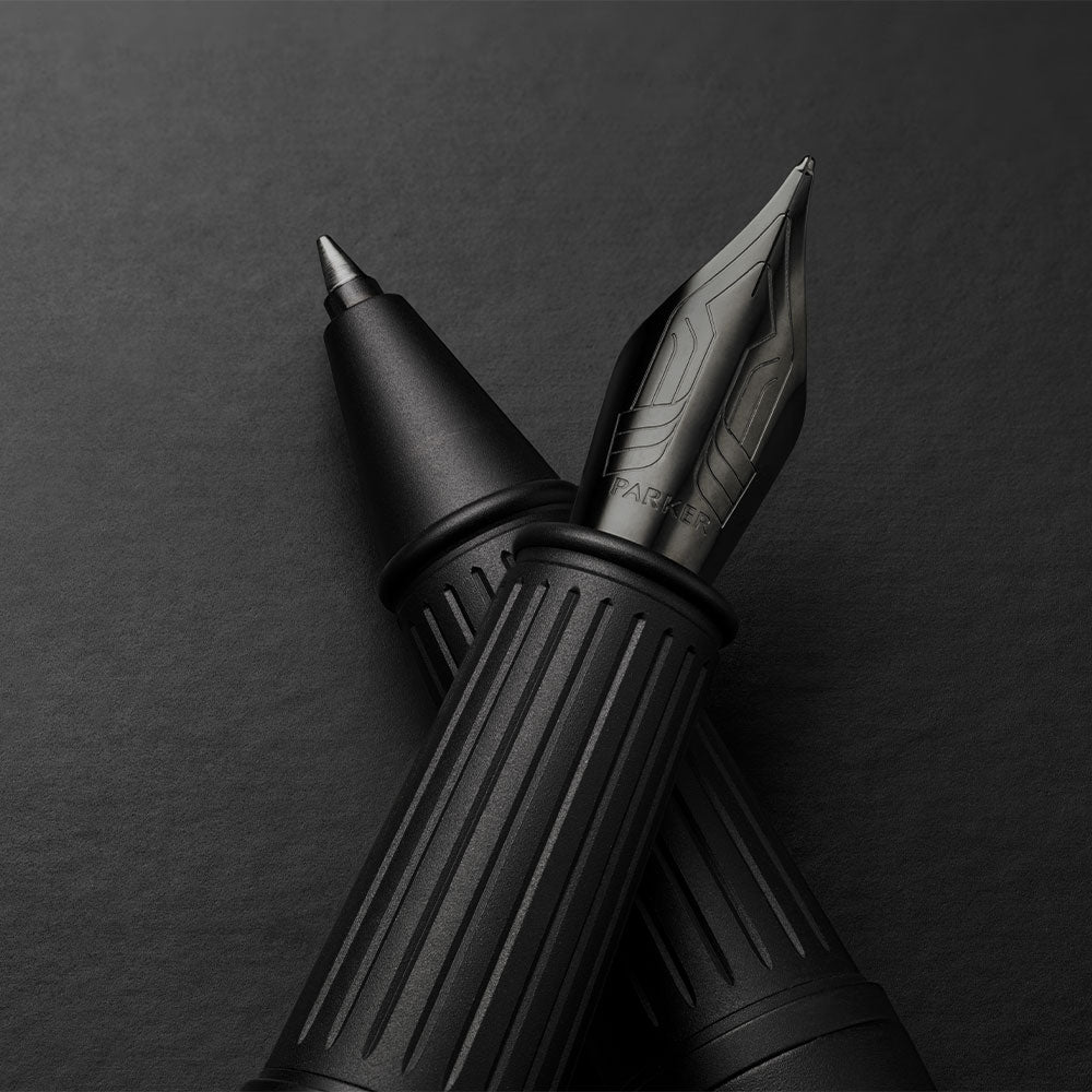 Parker Ingenuity Fountain Pen Black with Black Trim by Parker at Cult Pens