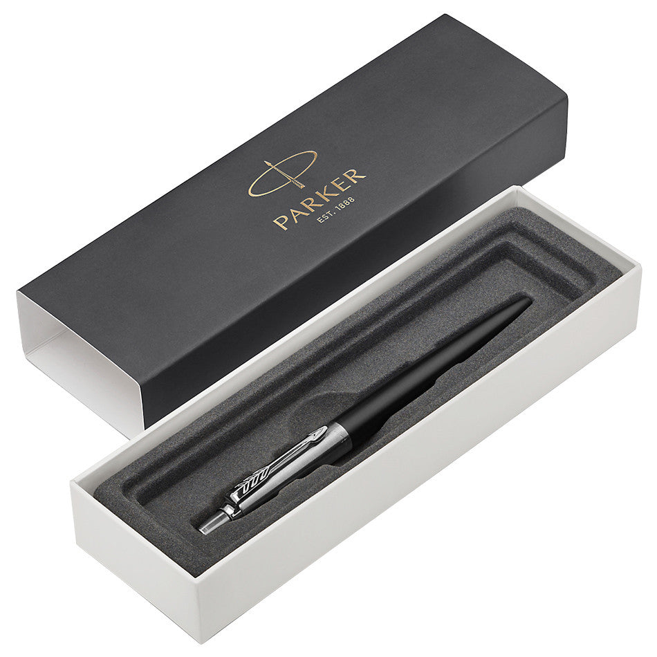 Parker Jotter Ballpoint Pen Bond Street Black by Parker at Cult Pens