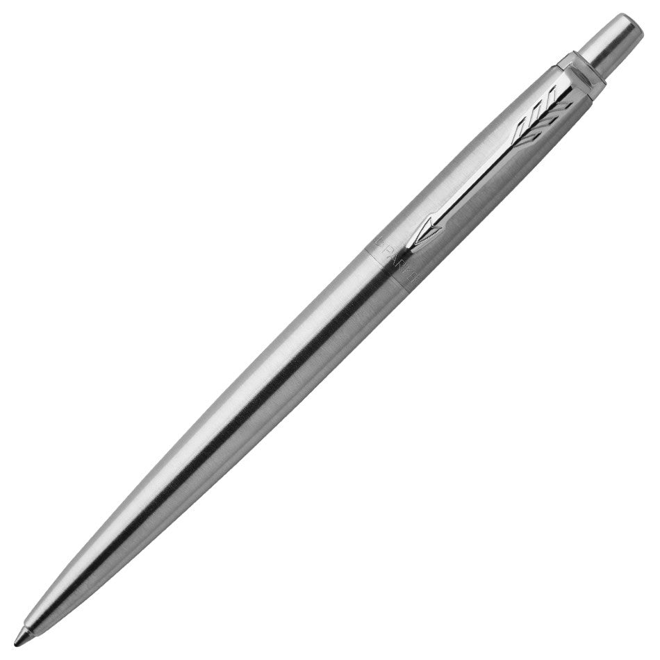 Parker Jotter Gel Pen Stainless Steel with Chrome Trim by Parker at Cult Pens