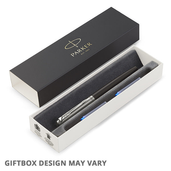 Parker Jotter Fountain Pen Bond Street Black by Parker at Cult Pens