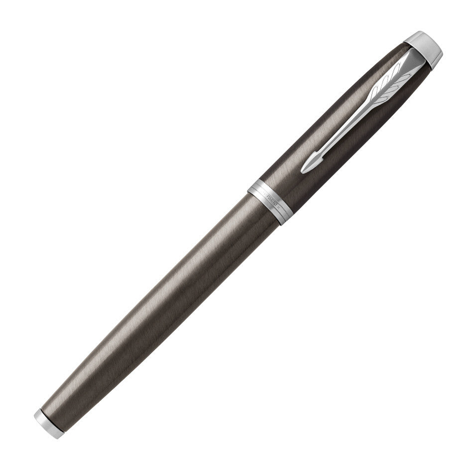 Parker IM Fountain Pen Dark Espresso with Chrome Trim by Parker at Cult Pens