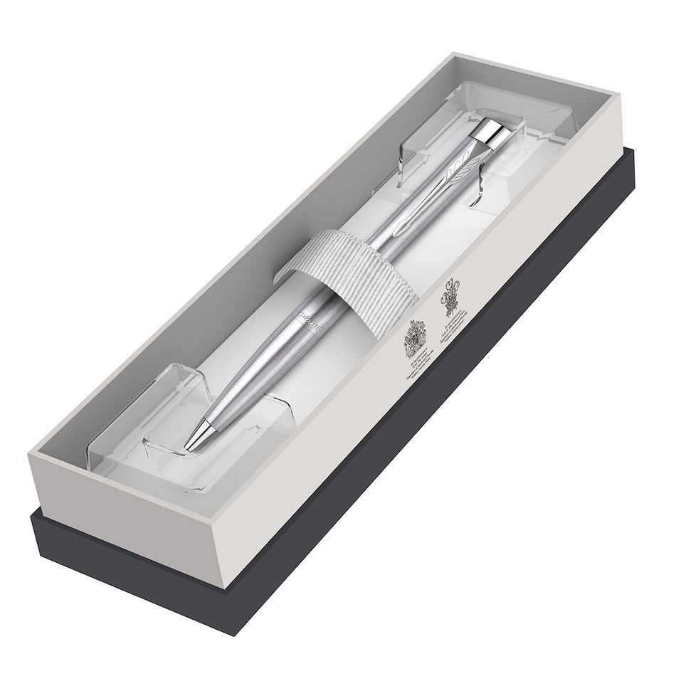 Parker Urban Twist Ballpoint Pen Metro Metallic with Chrome Trim in Giftbox by Parker at Cult Pens