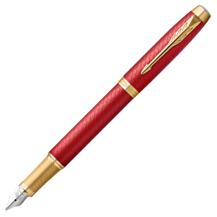 Parker IM Premium Fountain Pen Red by Parker at Cult Pens