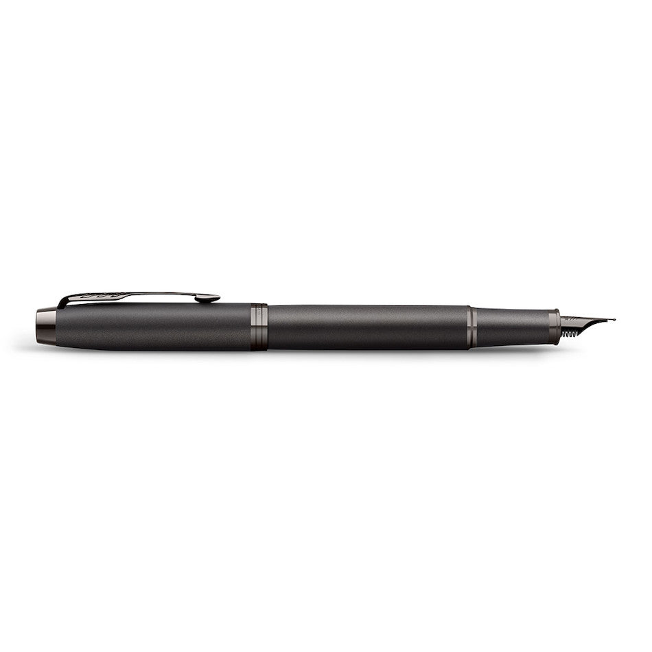 Parker IM Monochrome Titanium Fountain Pen by Parker at Cult Pens