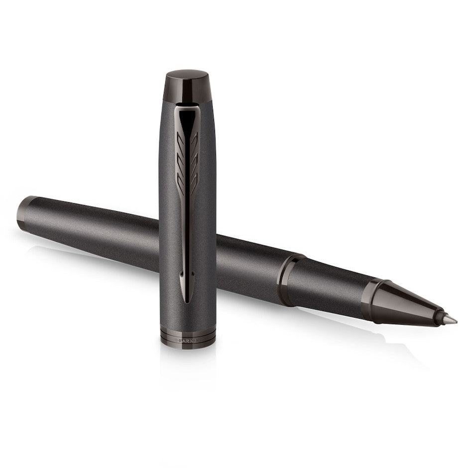 Parker IM Monochrome Titanium Rollerball Pen by Parker at Cult Pens