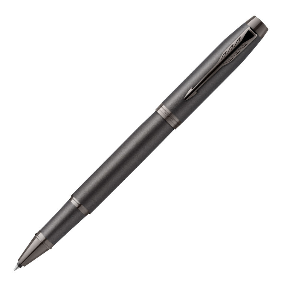 Parker IM Monochrome Titanium Rollerball Pen by Parker at Cult Pens