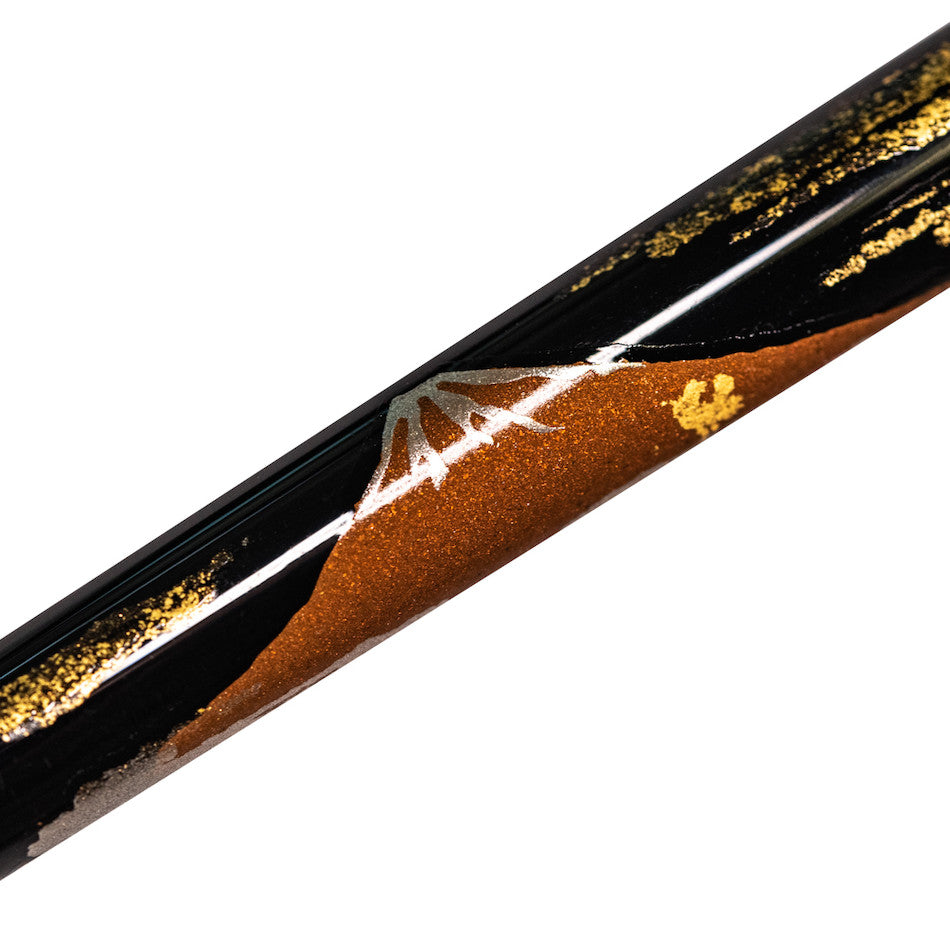 Platinum Kanazawa-Haku Fountain Pen Red Mt.Fuji Medium by Platinum at Cult Pens