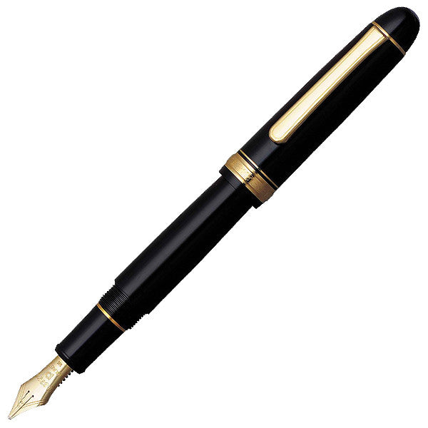 Platinum #3776 Century Music Nib Fountain Pen Gold Trim by Platinum at Cult Pens