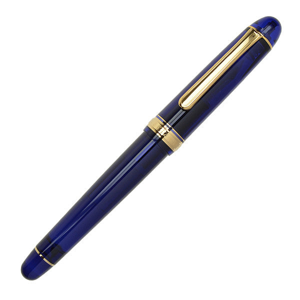 Platinum #3776 Century Music Nib Fountain Pen Chartres Blue by Platinum at Cult Pens