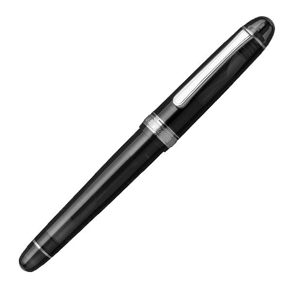 Platinum #3776 Century Fountain Pen Black Diamond with Rhodium Trim by Platinum at Cult Pens