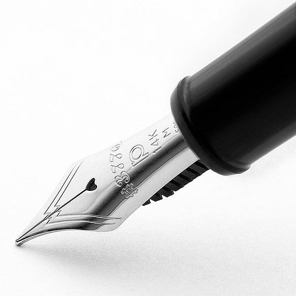 Platinum #3776 Century Fountain Pen Black Diamond with Rhodium Trim by Platinum at Cult Pens