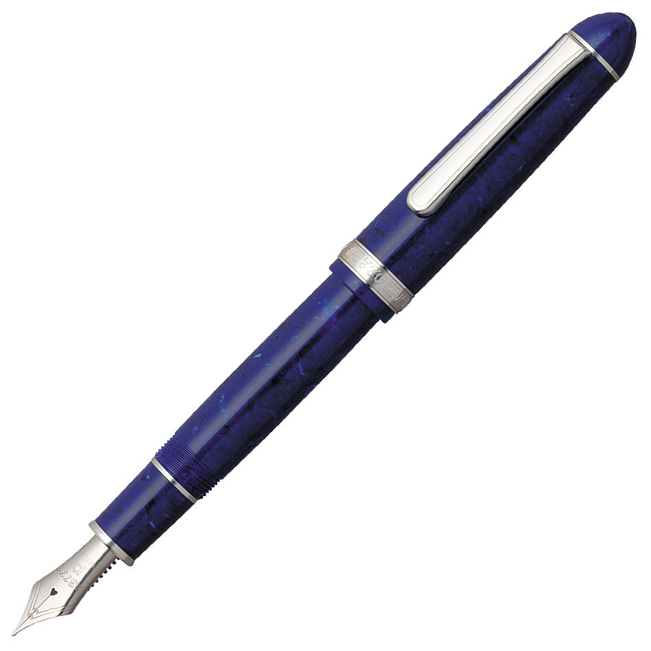 Platinum #3776 Century Fountain Pen Celluloid Midnight Ocean by Platinum at Cult Pens