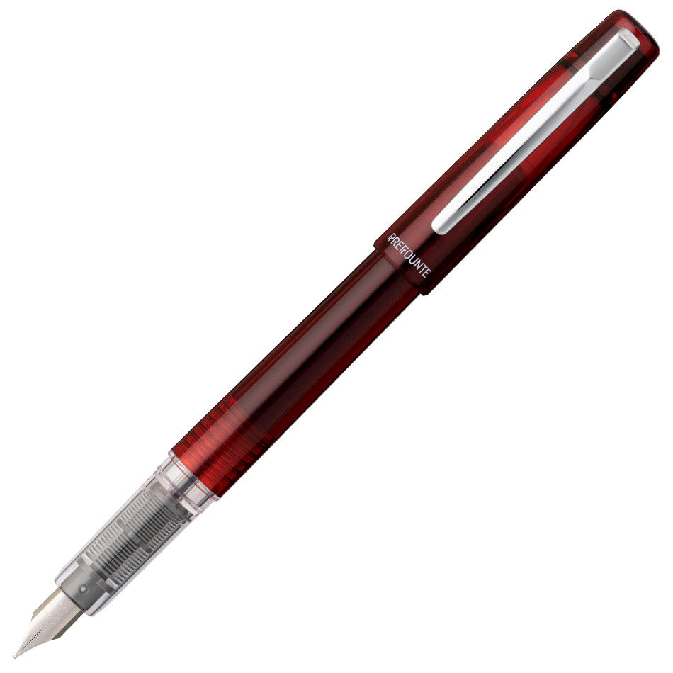 Platinum Prefounte Fountain Pen Crimson by Platinum at Cult Pens