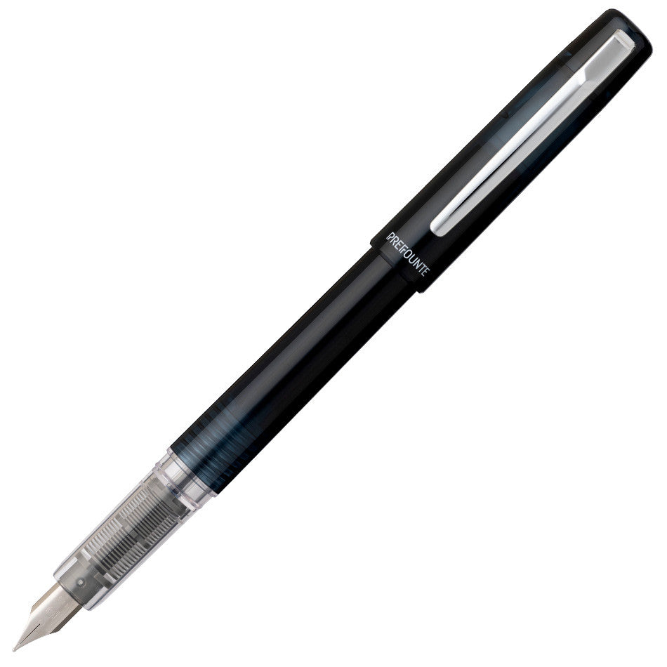 Platinum Prefounte Fountain Pen Graphite Blue by Platinum at Cult Pens