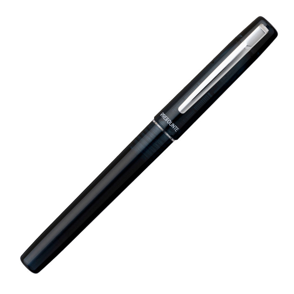 Platinum Prefounte Fountain Pen Graphite Blue by Platinum at Cult Pens