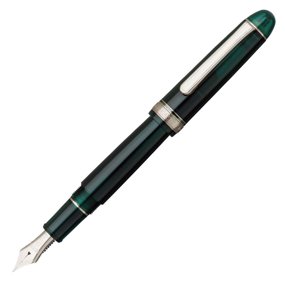 Platinum #3776 Century Fountain Pen Laurel Green with Rhodium Trim by Platinum at Cult Pens