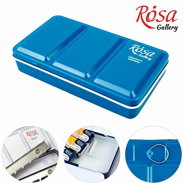 Rosa Empty Metal Case For 12 Watercolour Full Pans by Rosa at Cult Pens