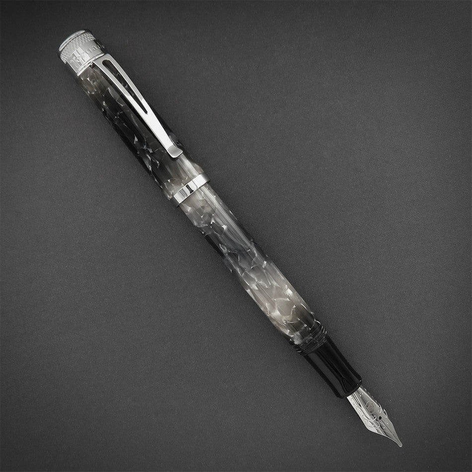 Retro 51 Tornado Acrylic Fountain Pen Silver Lining by Retro 51 at Cult Pens