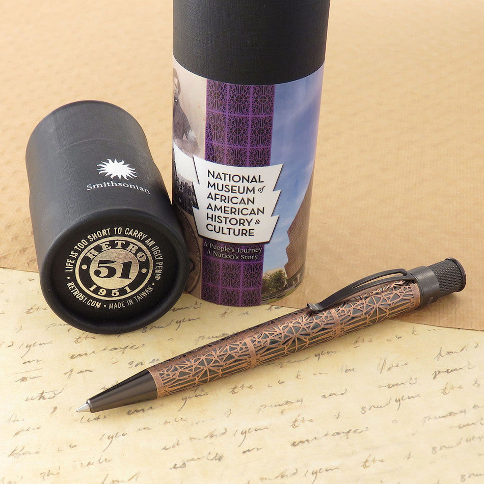 Retro 51 Smithsonian Rollerball Pen NMAAHC by Retro 51 at Cult Pens