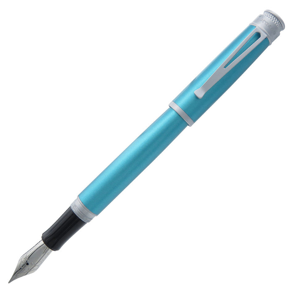 Retro 51 Tornado Fountain Pen Aquamarine by Retro 51 at Cult Pens