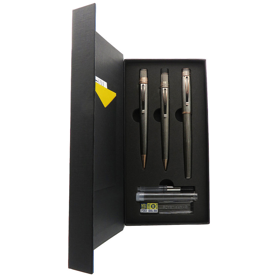 Retro 51 Tornado Fountain Pen Douglass 3 Piece Gift Set by Retro 51 at Cult Pens