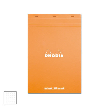 Rhodia dotPad A4 (210 x 297) Orange by Rhodia at Cult Pens