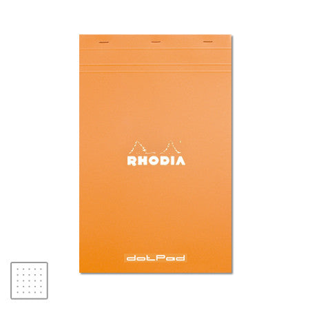 Rhodia dotPad A4+ (210 x 318) Orange by Rhodia at Cult Pens