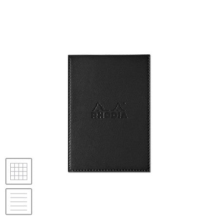 Rhodia ePure Notepad Cover No.12 95 x 130 Black by Rhodia at Cult Pens