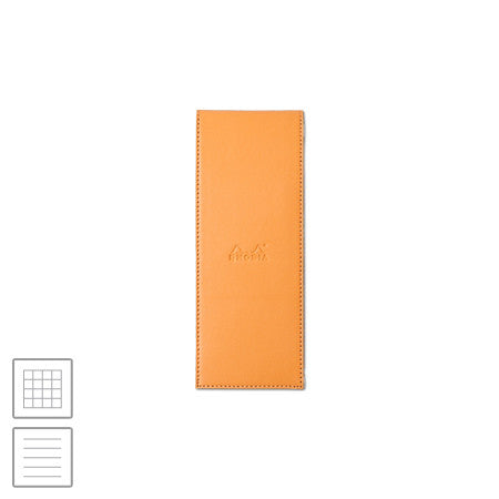 Rhodia ePure Notepad Cover No.8 84 x 220 Orange by Rhodia at Cult Pens