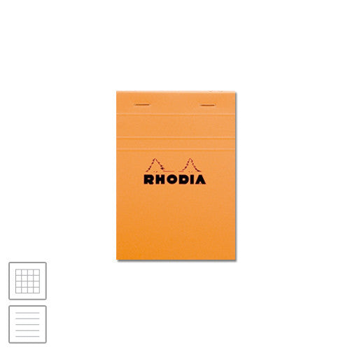 Rhodia 13200Amzc - Set Of 5 Stapled Notepads No. 13 Orange - A6 - Small - View #8