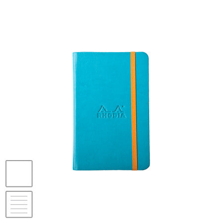 Rhodia Webbie Rhodiarama (90 x 140) Notebook Turquoise Blue by Rhodia at Cult Pens
