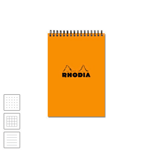 Rhodia Classic Wirebound Notepad A5 (148 x 210) by Rhodia at Cult Pens