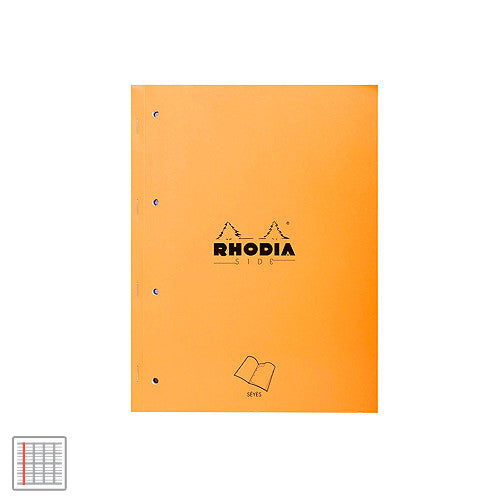 Rhodia Side-Punched Notebook A4+ (210 x 318) by Rhodia at Cult Pens