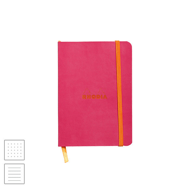 Rhodia Rhodiarama Softcover Notebook A6 (105 x 148) Raspberry by Rhodia at Cult Pens