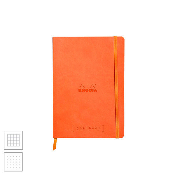 Rhodia Rhodiarama GoalBook A5 Tangerine by Rhodia at Cult Pens