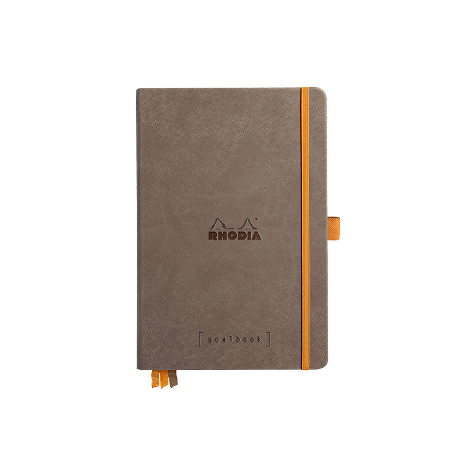 Rhodia Rhodiarama Hardcover Goalbook A5 Chocolate by Rhodia at Cult Pens