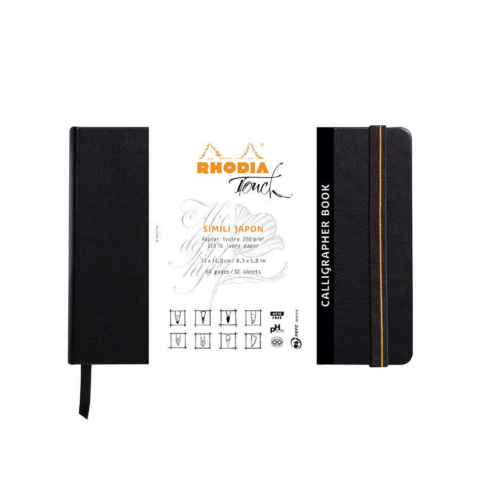 Rhodia Touch Calligrapher Book Hardcover A5 by Rhodia at Cult Pens