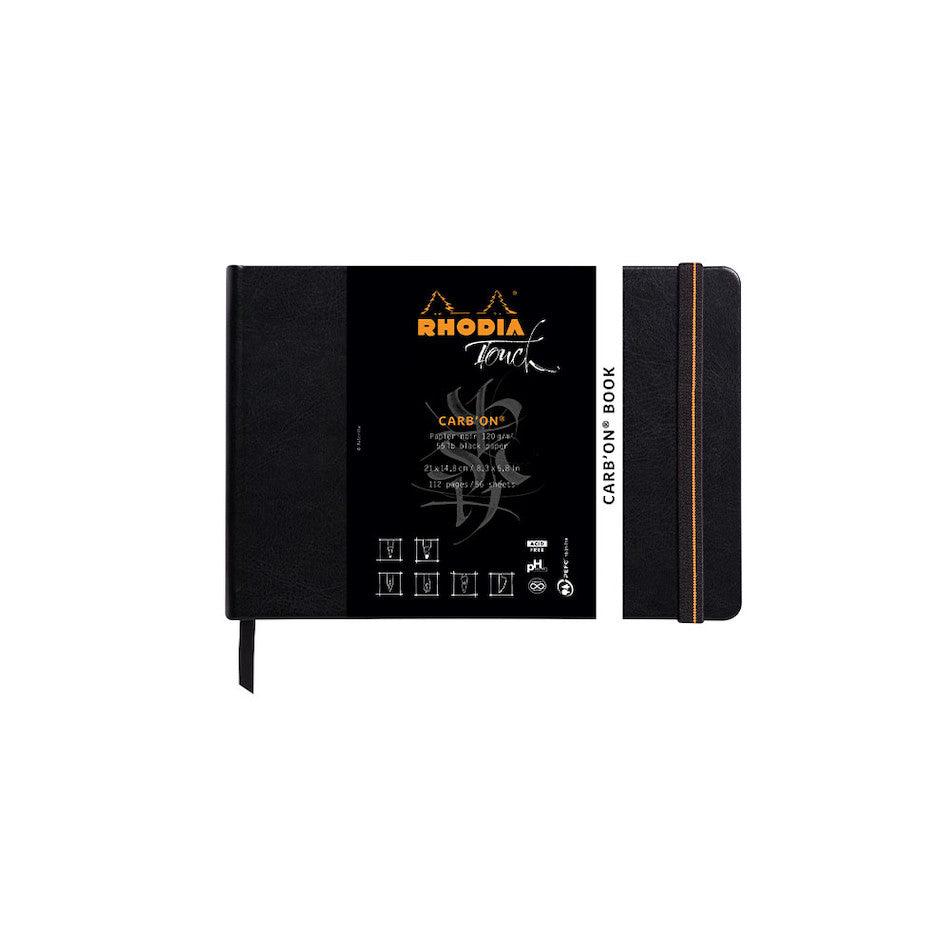 Rhodia Touch Carb'ON Book A5 Landscape by Rhodia at Cult Pens