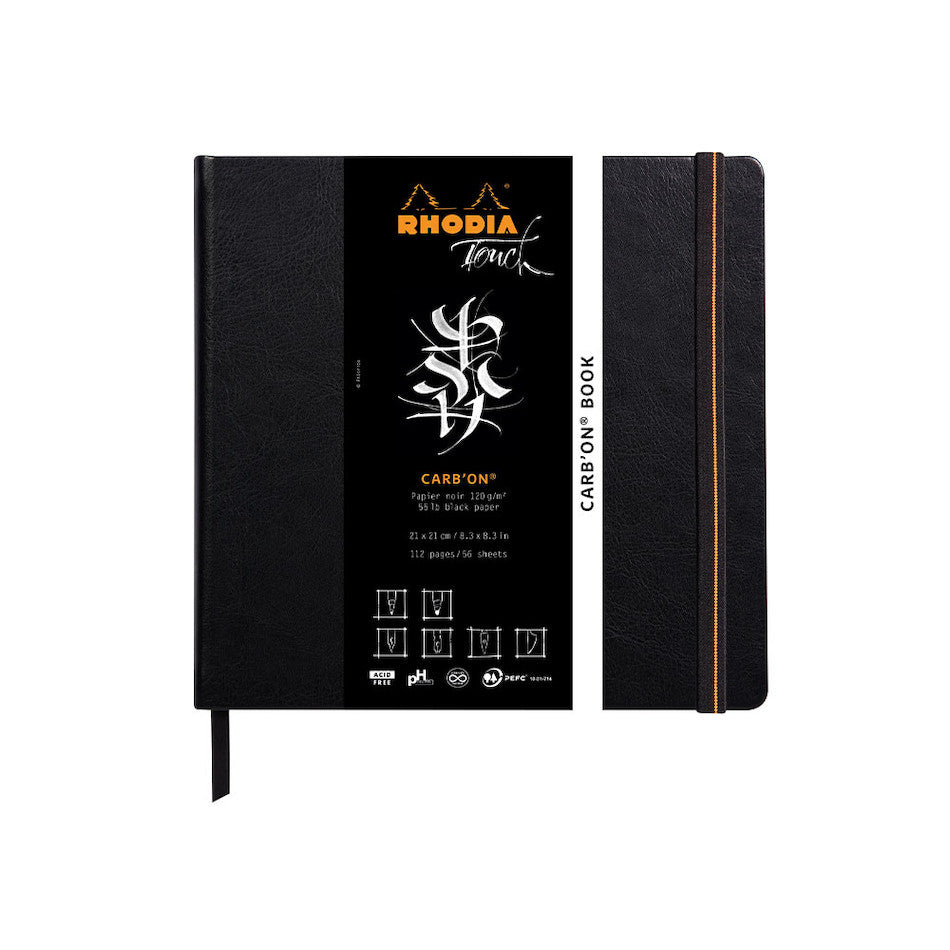 Rhodia Touch Carb'ON Book 21x21 by Rhodia at Cult Pens