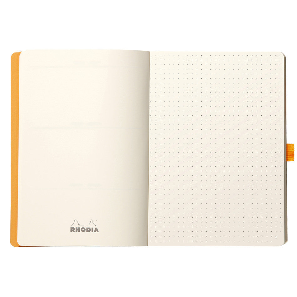 Rhodia Rhodiarama Softcover Goalbook A5 Midnight by Rhodia at Cult Pens