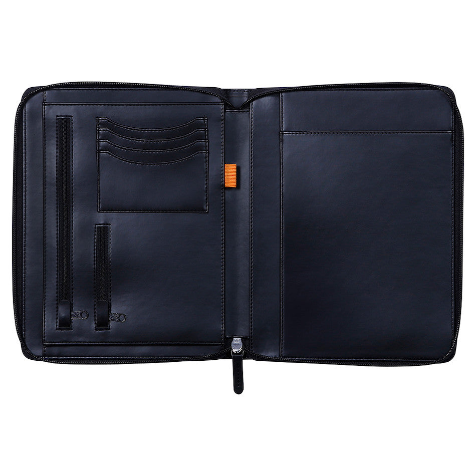 Rhodia Small Zipped Portfolio A5 Black by Rhodia at Cult Pens