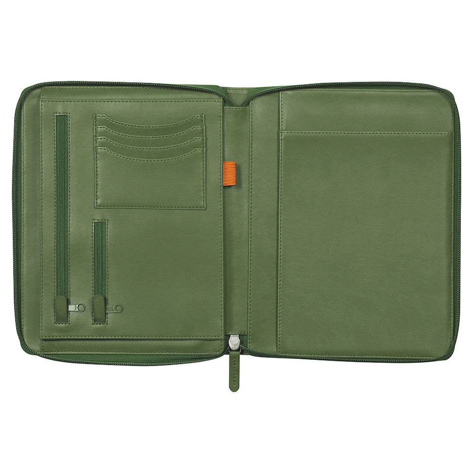 Rhodia Small Zipped Portfolio A5 Sage by Rhodia at Cult Pens