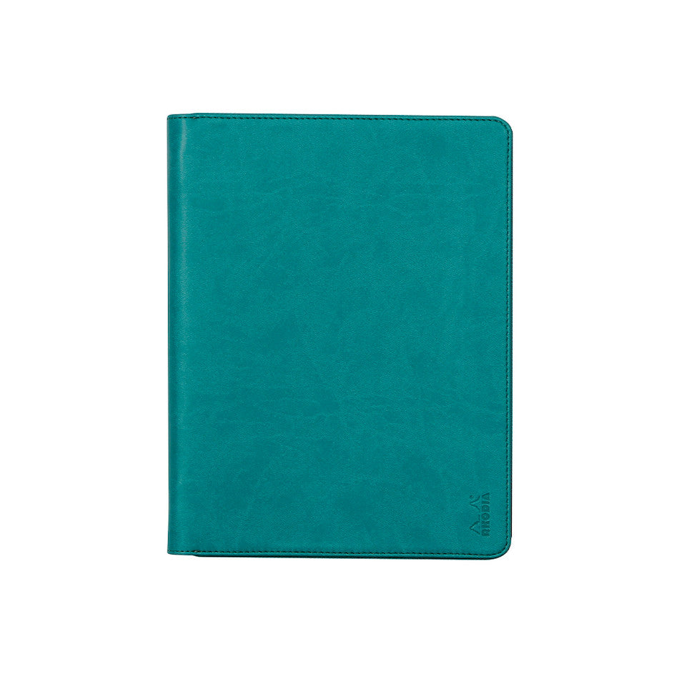 Rhodia Small Zipped Portfolio A5 Peacock by Rhodia at Cult Pens