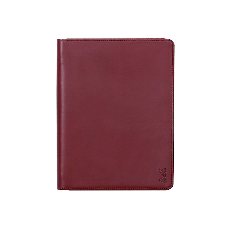 Rhodia Small Zipped Portfolio A5 Burgundy by Rhodia at Cult Pens