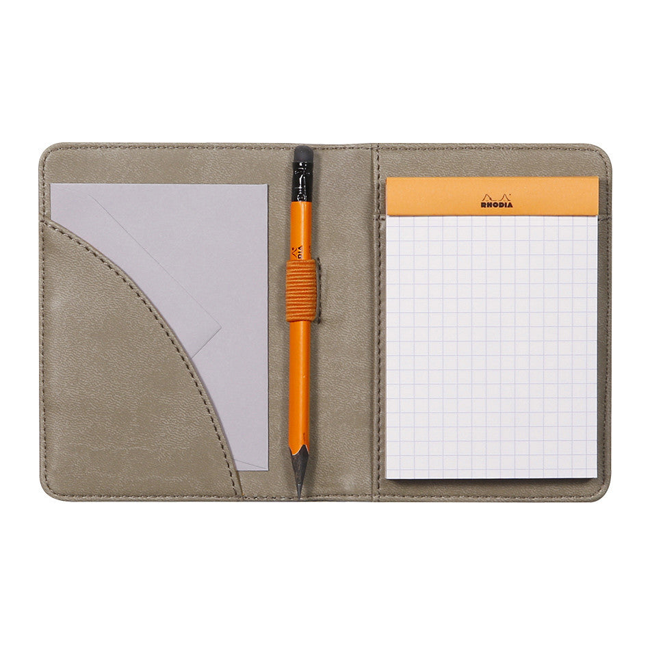 Rhodia Small Portfolio No. 11 A7 Taupe by Rhodia at Cult Pens