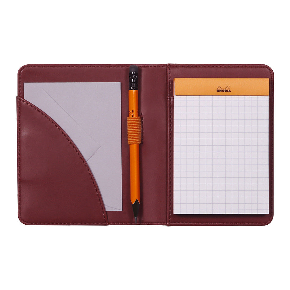 Rhodia Small Portfolio No. 11 A7 Burgundy by Rhodia at Cult Pens