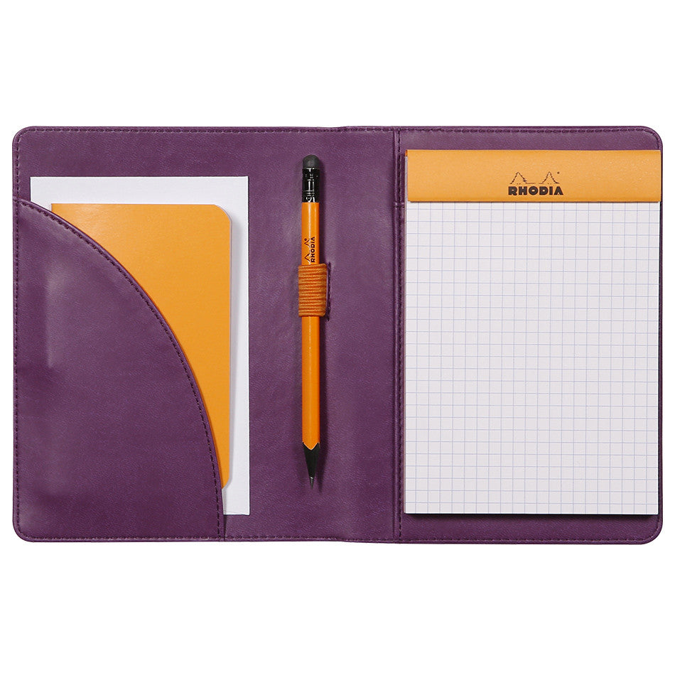 Rhodia Small Portfolio No. 13 A6 Purple by Rhodia at Cult Pens