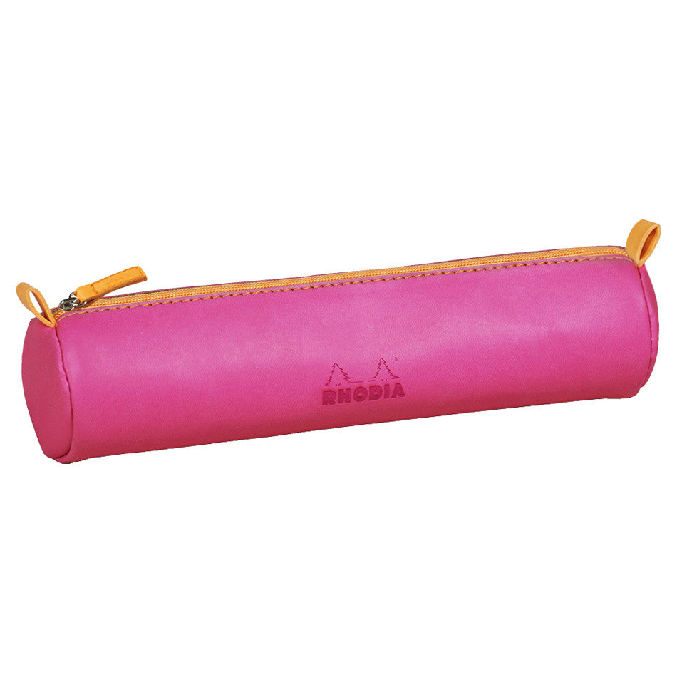 Rhodia Rhodiarama Round Pencil Case Fuchsia by Rhodia at Cult Pens