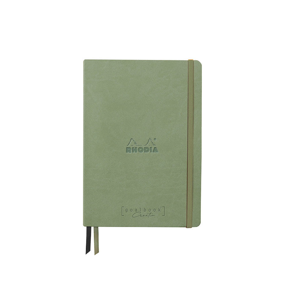 Rhodia Rhodiarama Goalbook Creation with Black Maya Paper Dotted A5 by Rhodia at Cult Pens